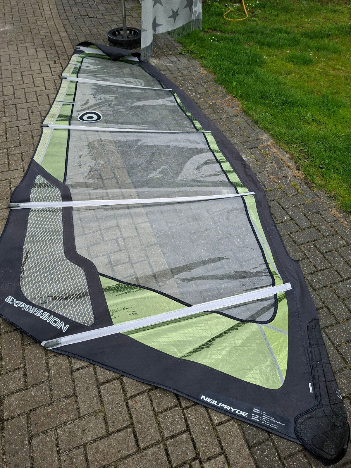 Neilpryde Expression 6.1m² windsurfzeil, Ophalen of Verzenden, Zeil