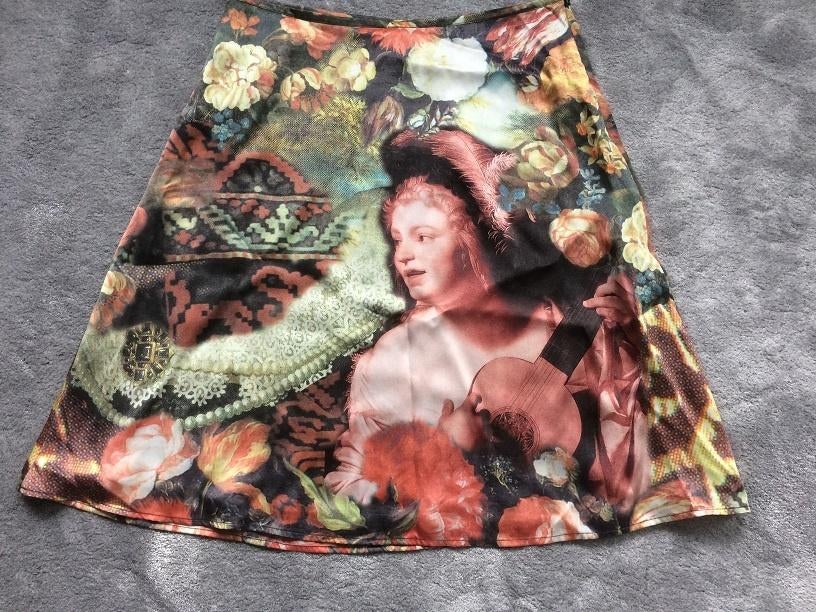 Gave Nieuwe met aparte print Zijden rok v Oilily mt 40 L, Kleding | Dames, Rokken, Maat 38/40 (M), Oilily, Overige kleuren, Nieuw