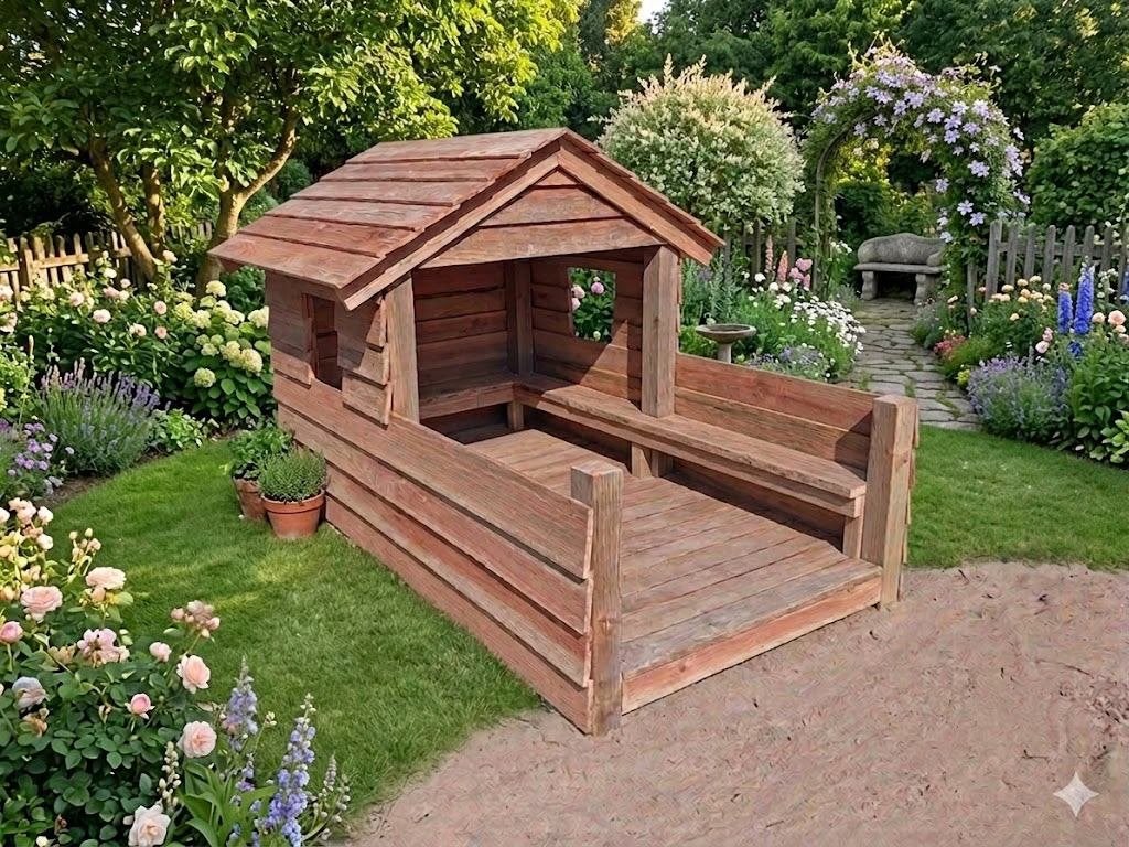 Nieuw houten speelhuisje - Op maat gemaakt!, Ophalen, Nieuw, Hout