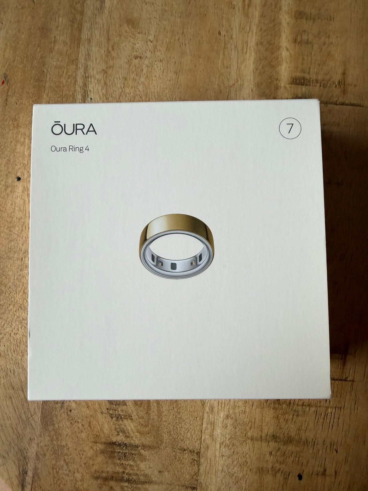 Oura ring 4 Goud, maat 7