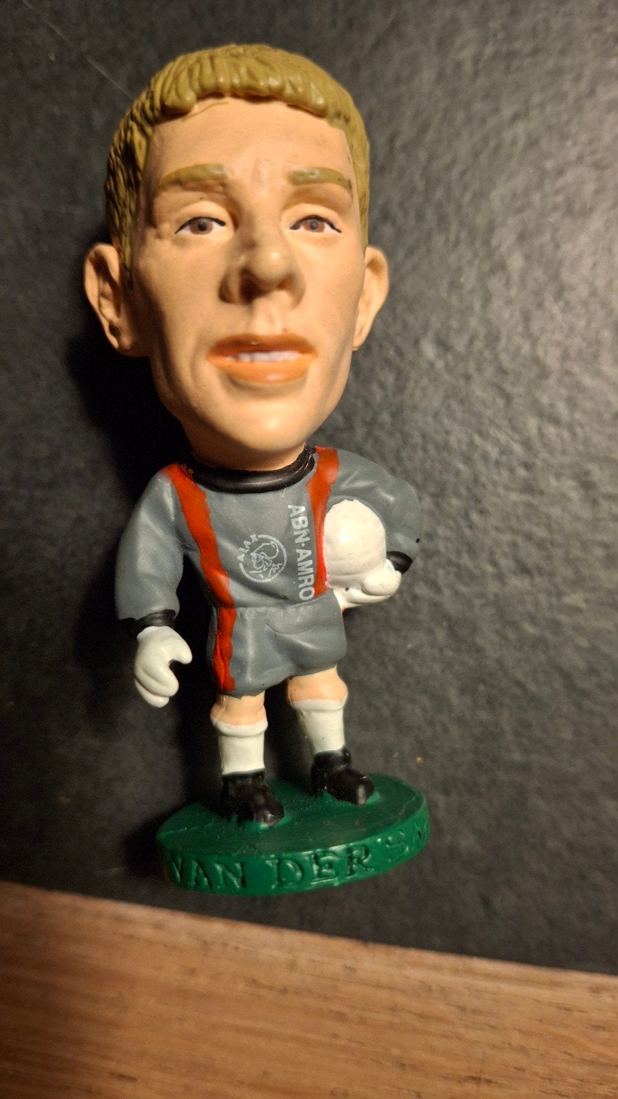 Edwin van der Sar Ajax Corinthian beeldje 1996/97, Ophalen of Verzenden, Gebruikt, Ajax, Beeldje of Poppetje