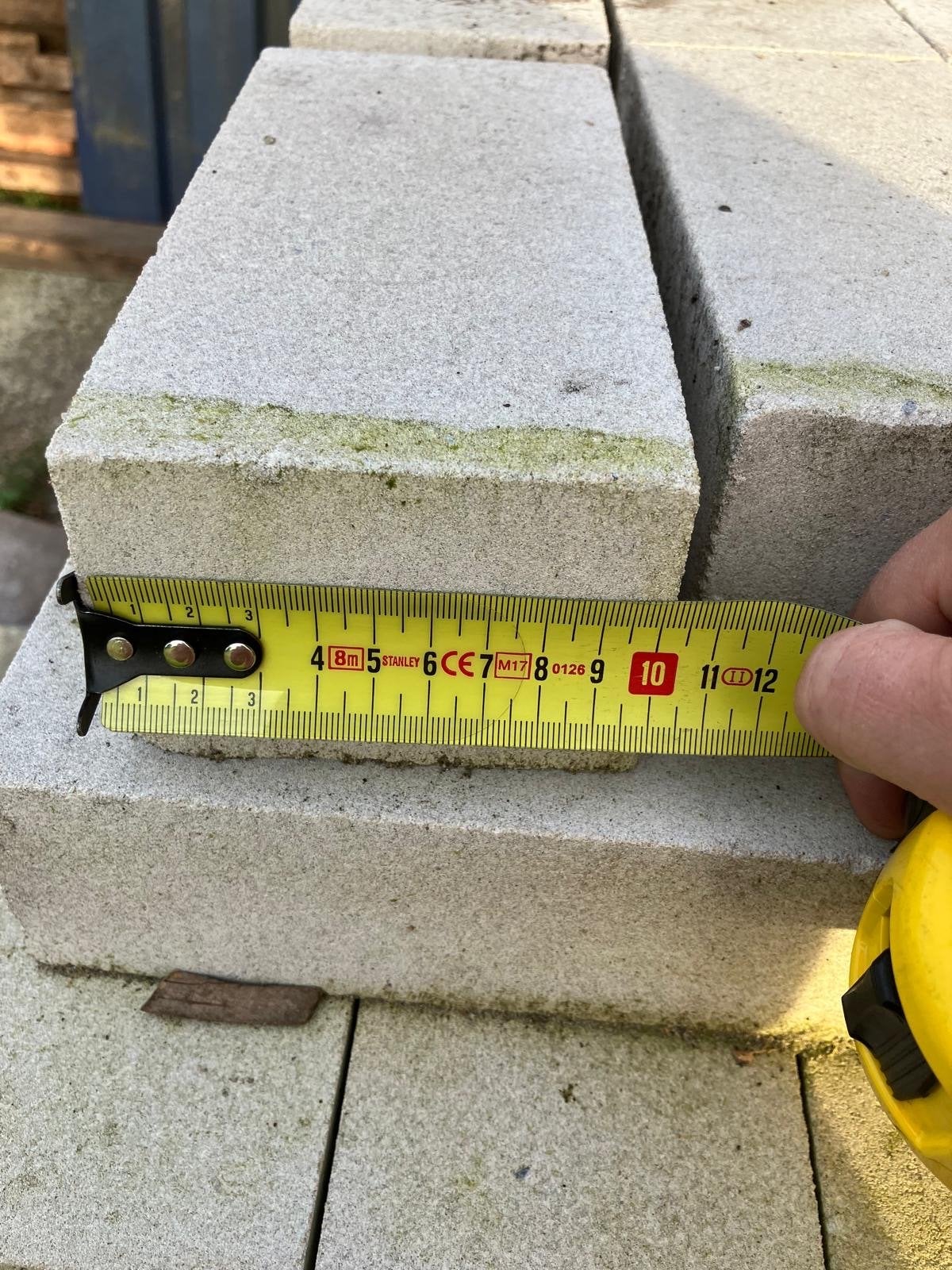 Kalkzandsteen blokken 21x10x7cm, Doe-het-zelf en Verbouw, Metselstenen, Ophalen of Verzenden, Nieuw, Kalkzandstenen