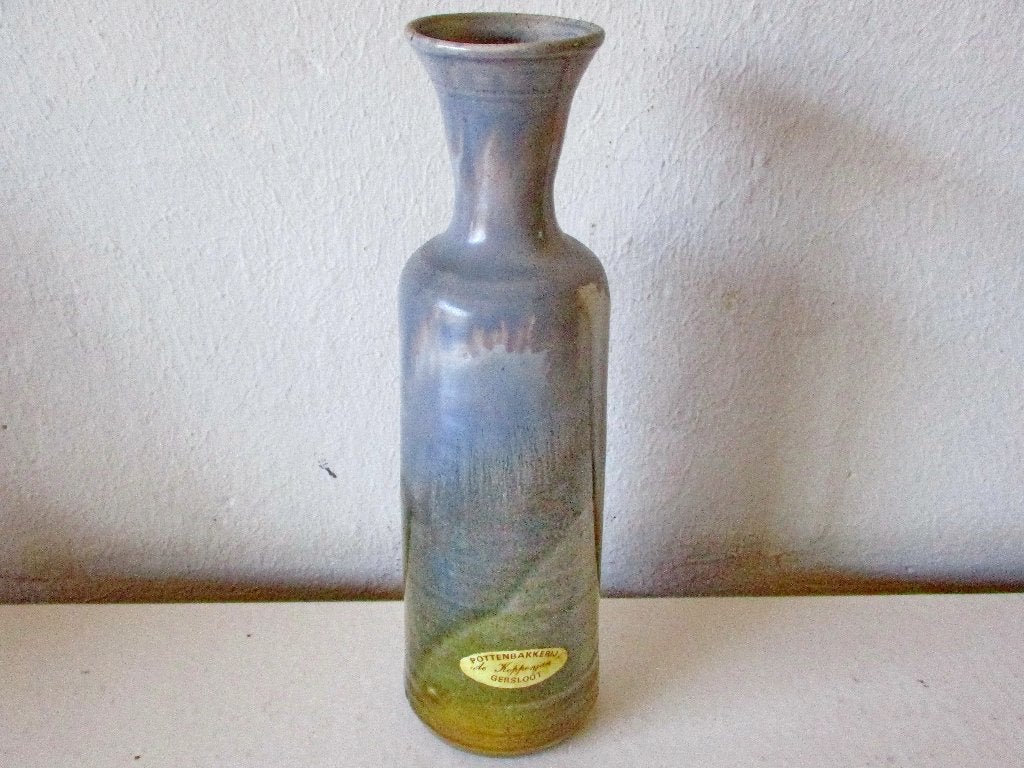 Potterij De Koppenjan vaas Gersloot Jubbega Friesland, Ophalen of Verzenden