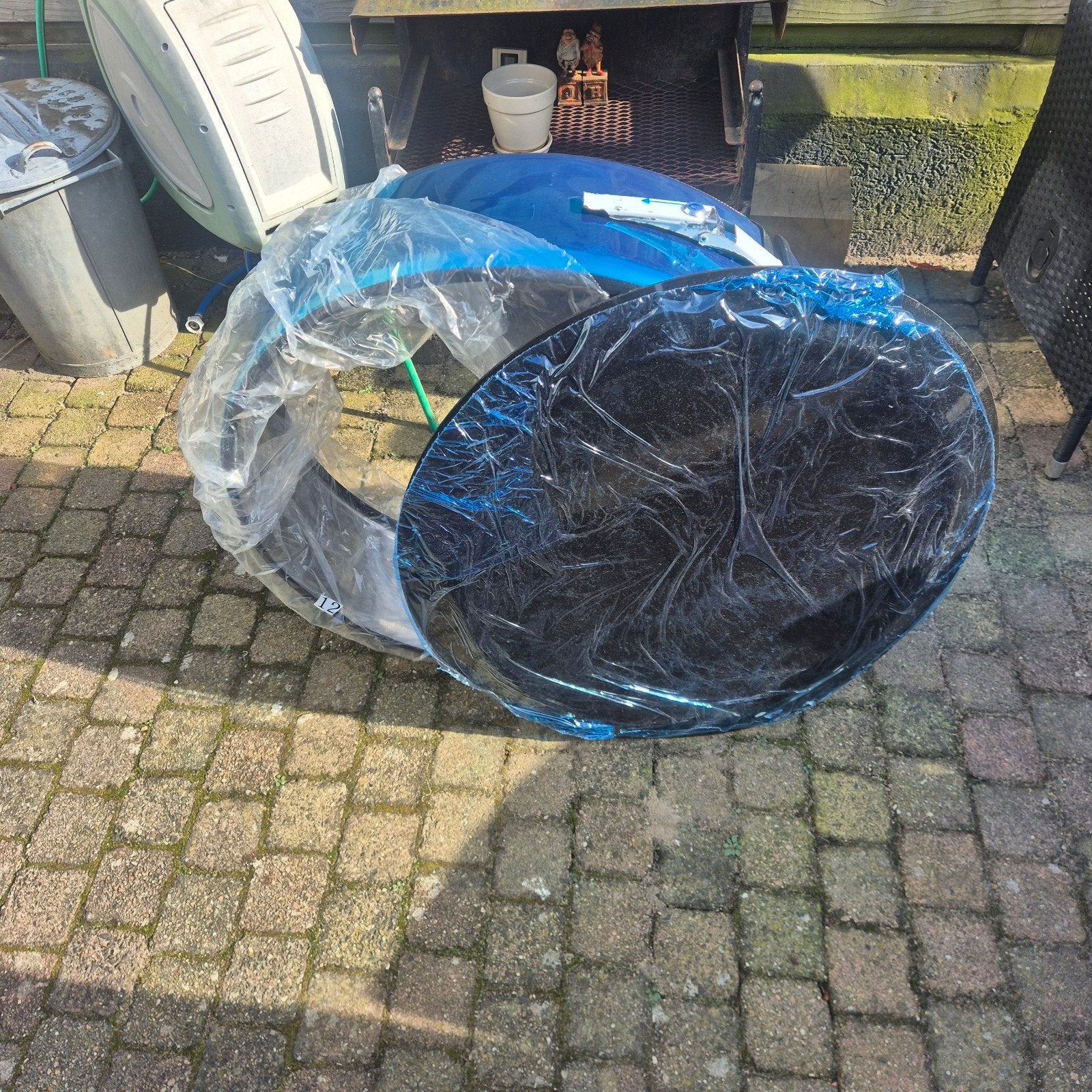 Reservewiel cover met slot (sleutels ontbreken), Auto-onderdelen, Ophalen of Verzenden, Gebruikt, Universele onderdelen