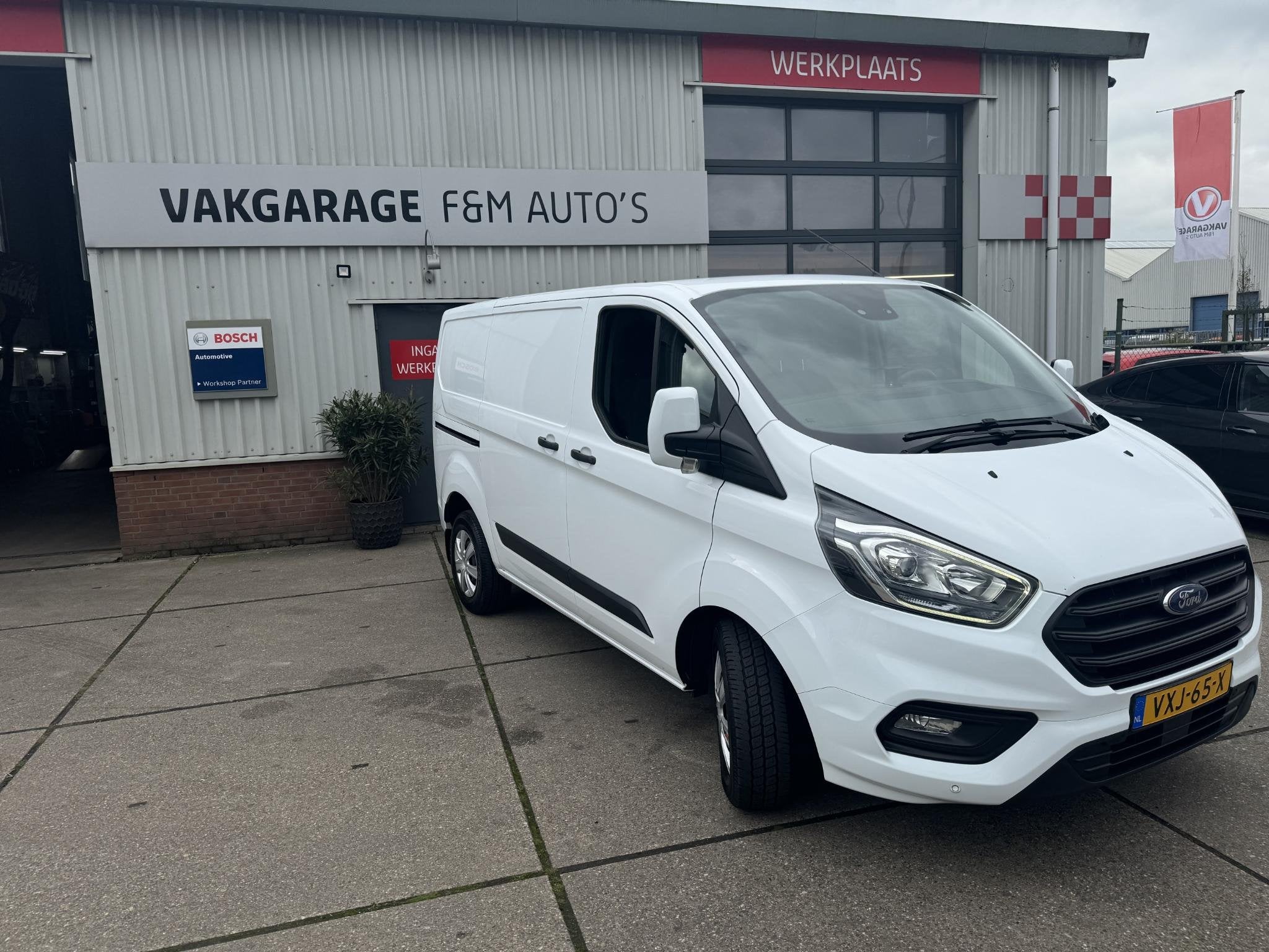 Ford Transit Custom 280 2.0 TDCI L1H1 Trend Automaat, cruise, Auto's, Euro 6, 4 cilinders, Wit, Bedrijf