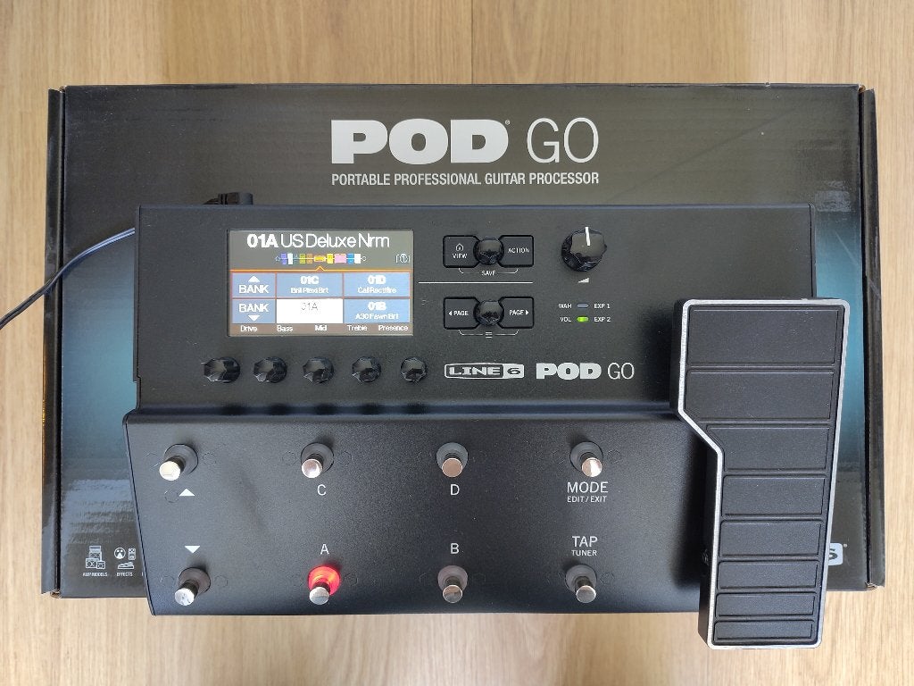 Line6 POD GO, Muziek en Instrumenten, Effecten, Ophalen of Verzenden, Gebruikt, Delay of Echo