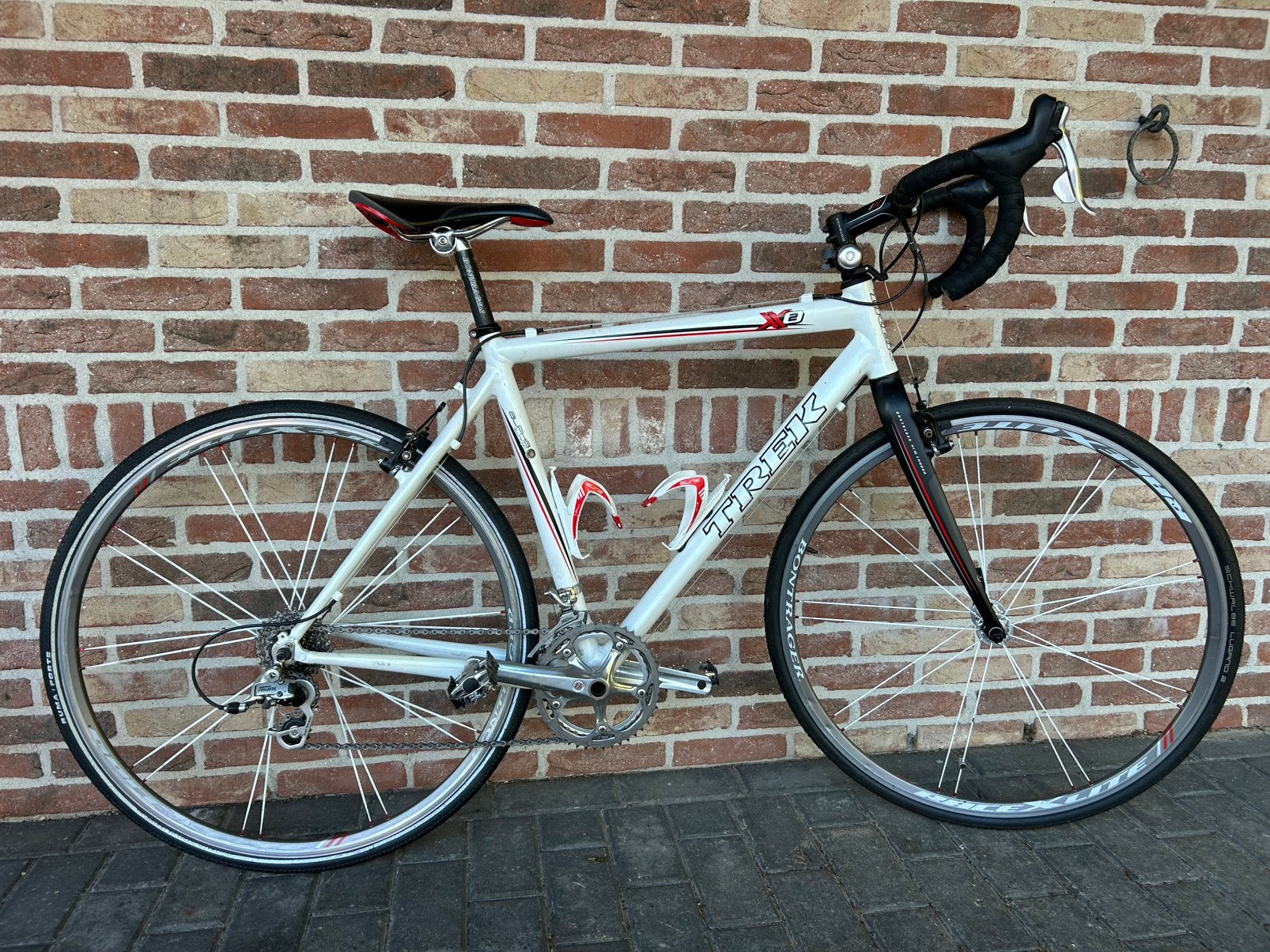 Racefiets merk Trek, Gebruikt, Aluminium, Meer dan 20 versnellingen, Schijfrem