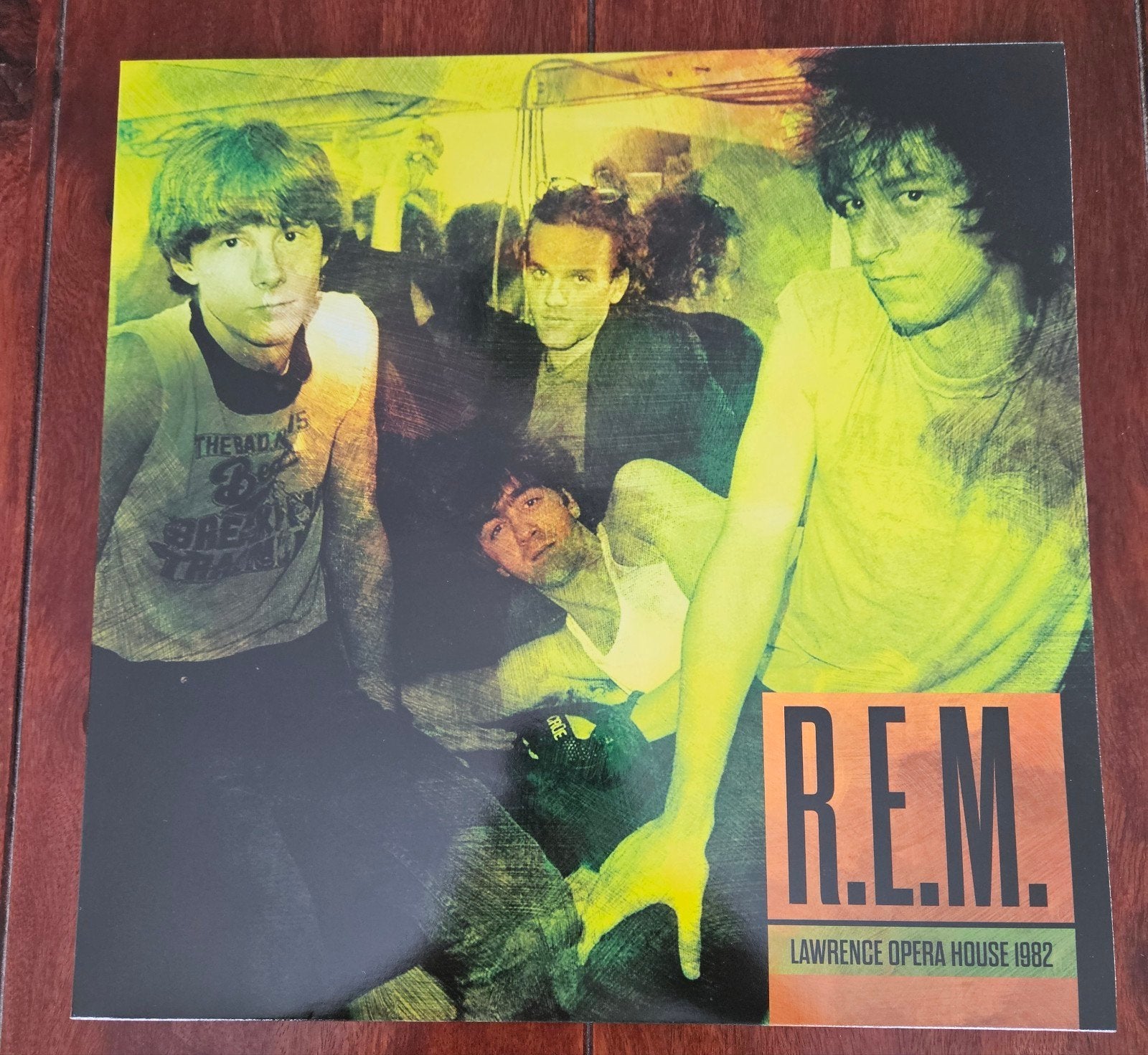 R.E.M lawrence opera house 1982 LP, Ophalen of Verzenden, Zo goed als nieuw, 12 inch, Poprock