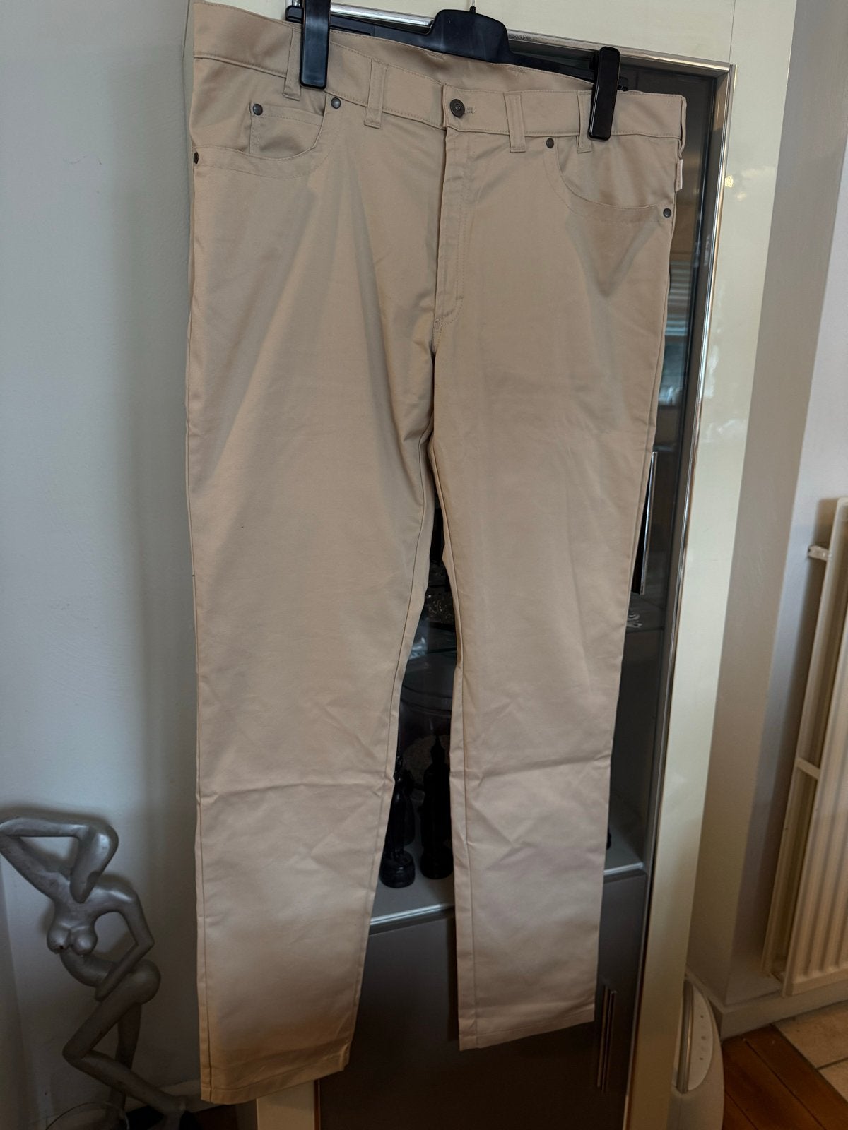Nieuwe Greiff Beige Herenbroek Maat 56 - Casual/Nette Look, Ophalen of Verzenden, Nieuw, Maat 56/58 (XL), Beige