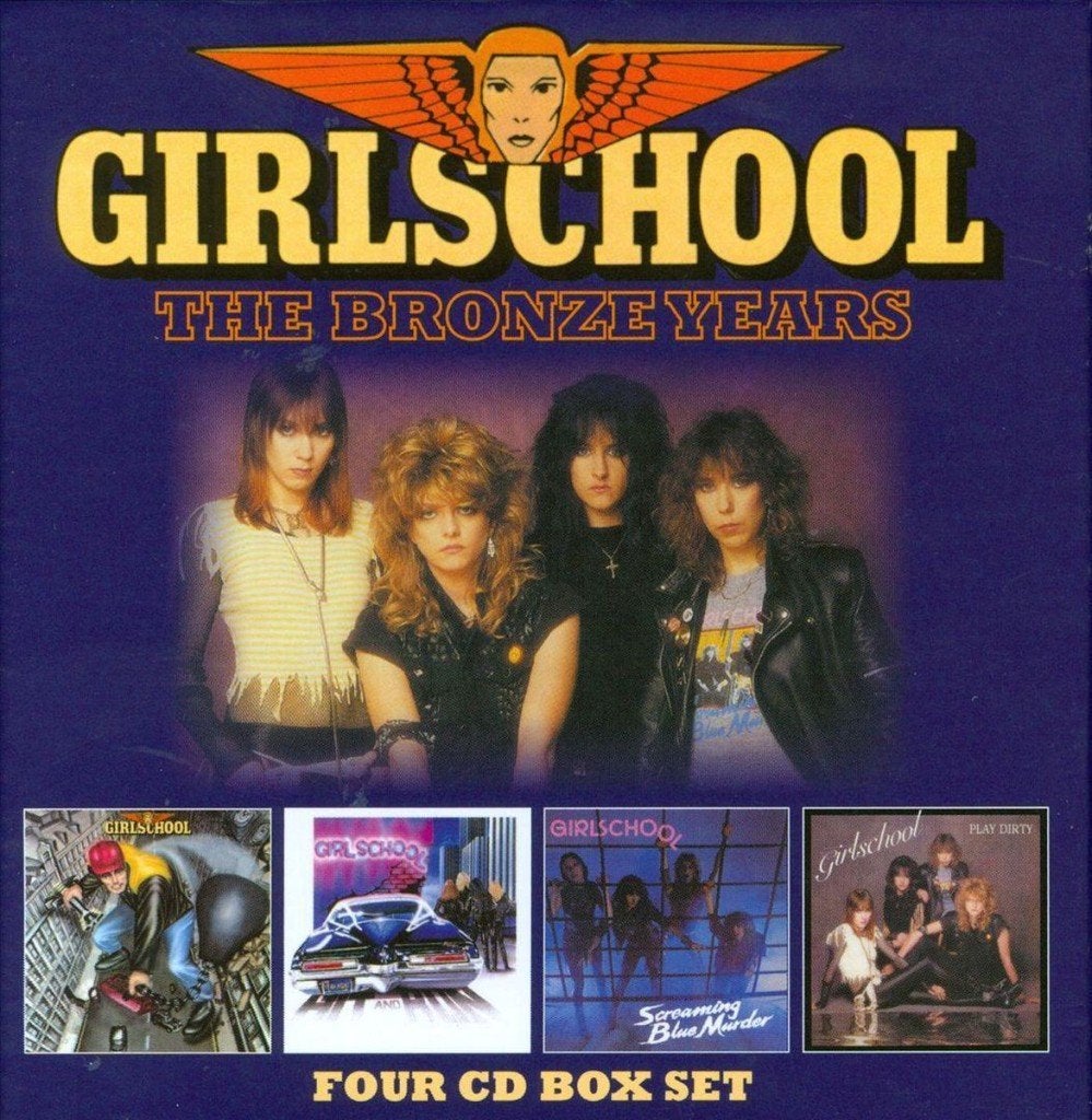 Girlschool -  The Bronze Years (4CD Box Set) New in seal., Boxset, Inclusief doosje, Verzenden, Nieuw in verpakking