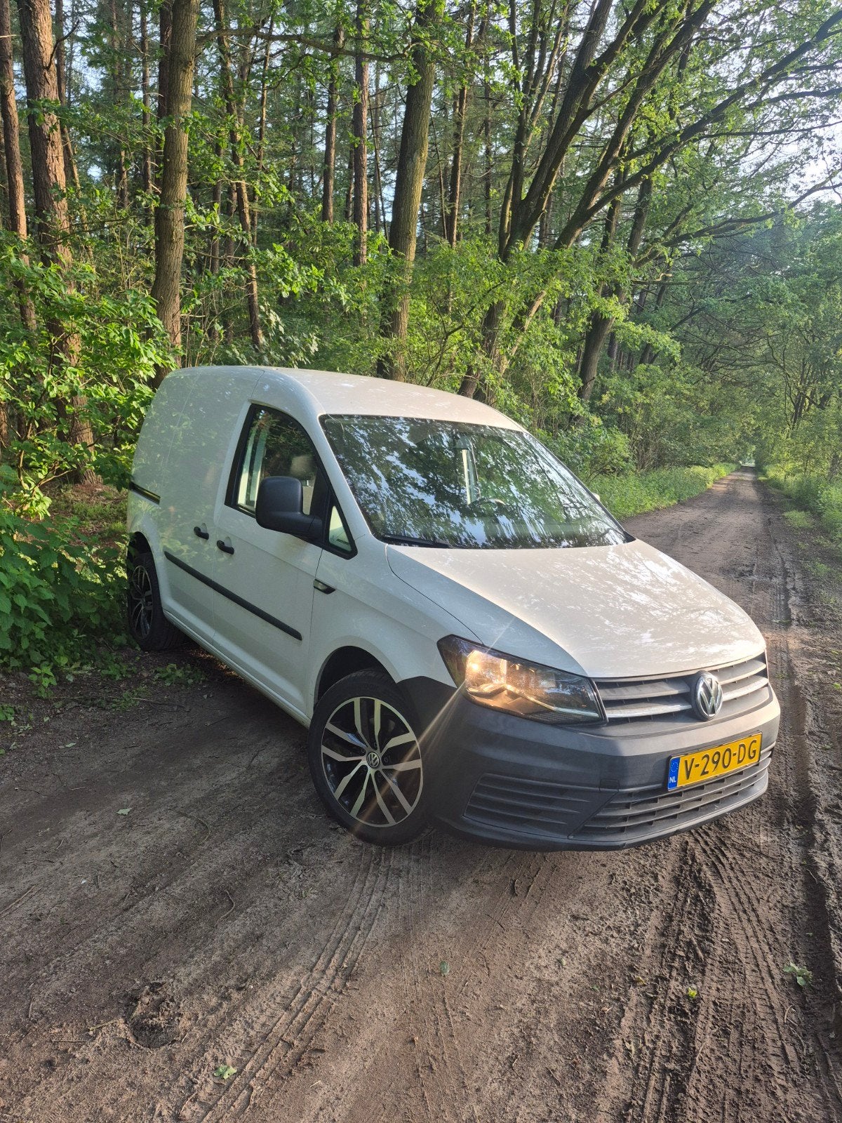 Volkswagen Caddy 2.0 D 55KW 2017, Voorwielaandrijving, Stof, 74 pk, 4 cilinders