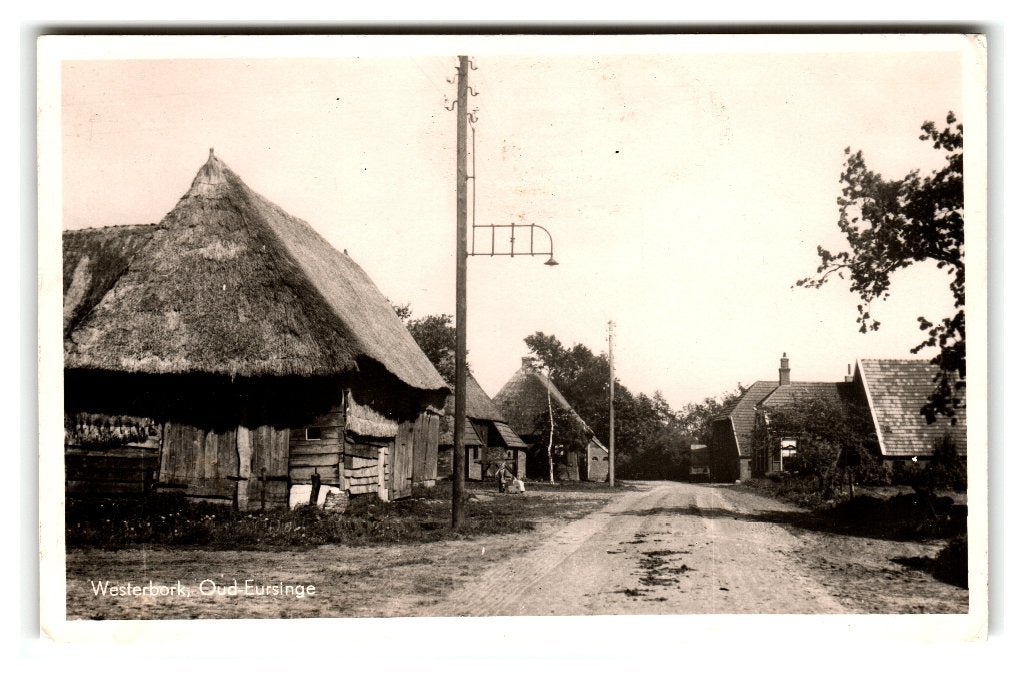 Westerbork, Oud-Eursinge, Ophalen of Verzenden, 1940 tot 1960, Gelopen, Drenthe