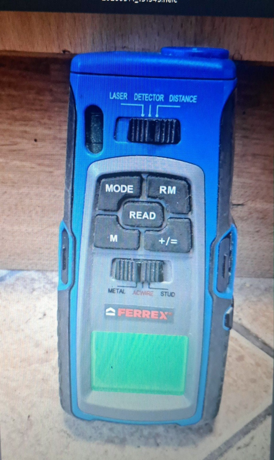 Ferrex 5-in-1 Multidetector met Laser Afstandsmeter, Ophalen of Verzenden, Zo goed als nieuw, Afstand