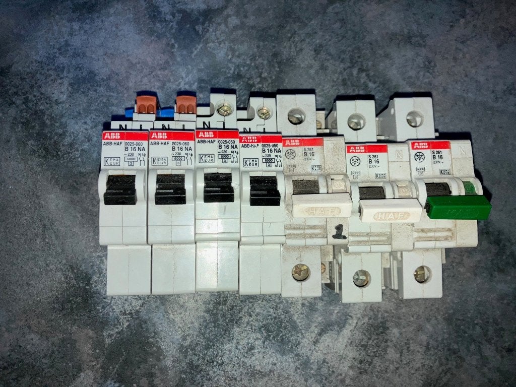 ABB-HAF B16 | 0025-050 B16 NA | S261 B16 | Attema DPNa B16, Ophalen of Verzenden, Nieuw, Installatieautomaat