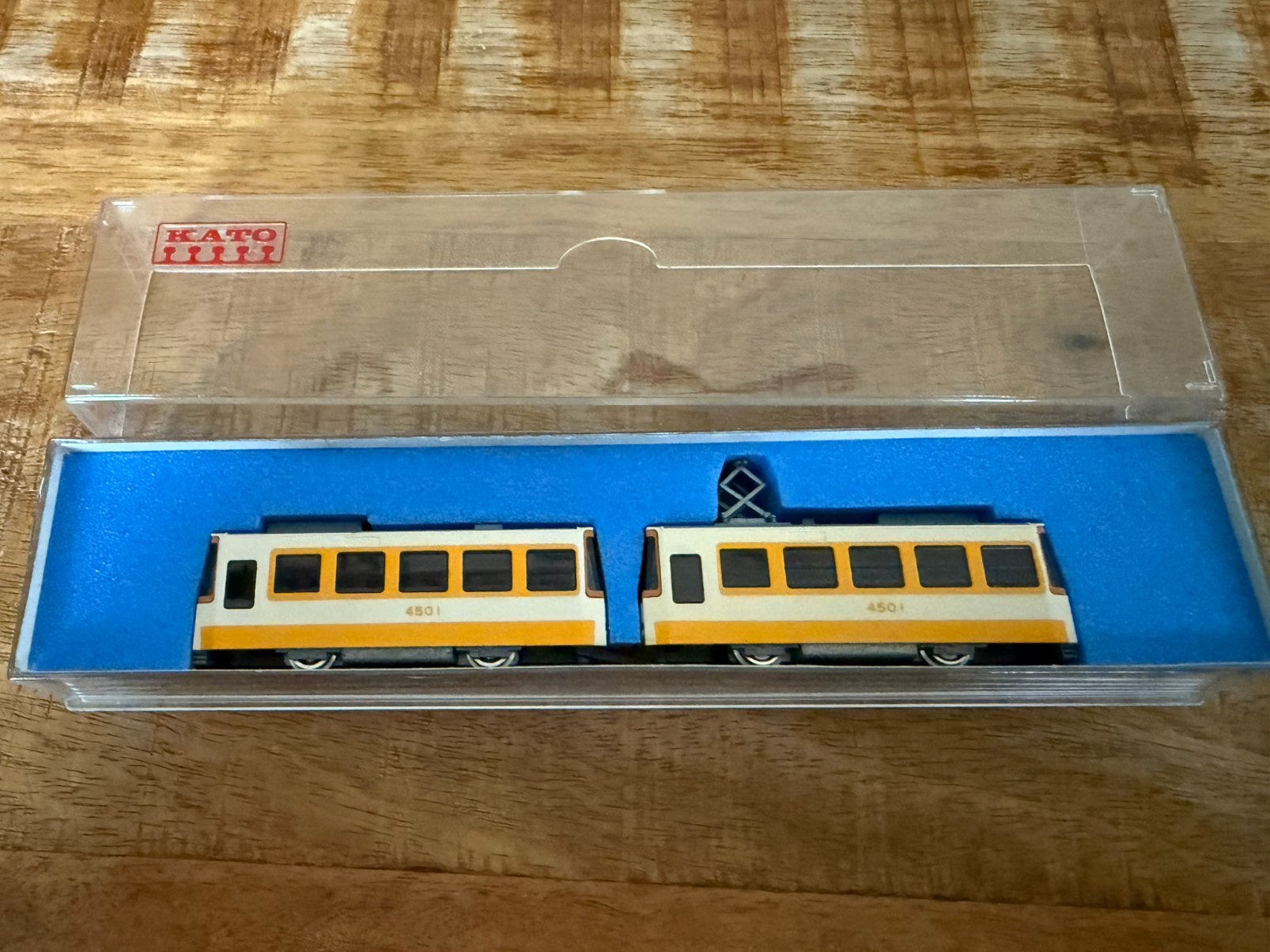 Kato 14501 Tram Gelijkstroom als nieuw in Ovp N spoor, Hobby en Vrije tijd, Overige merken, Nieuw, Ophalen of Verzenden, Gelijkstroom