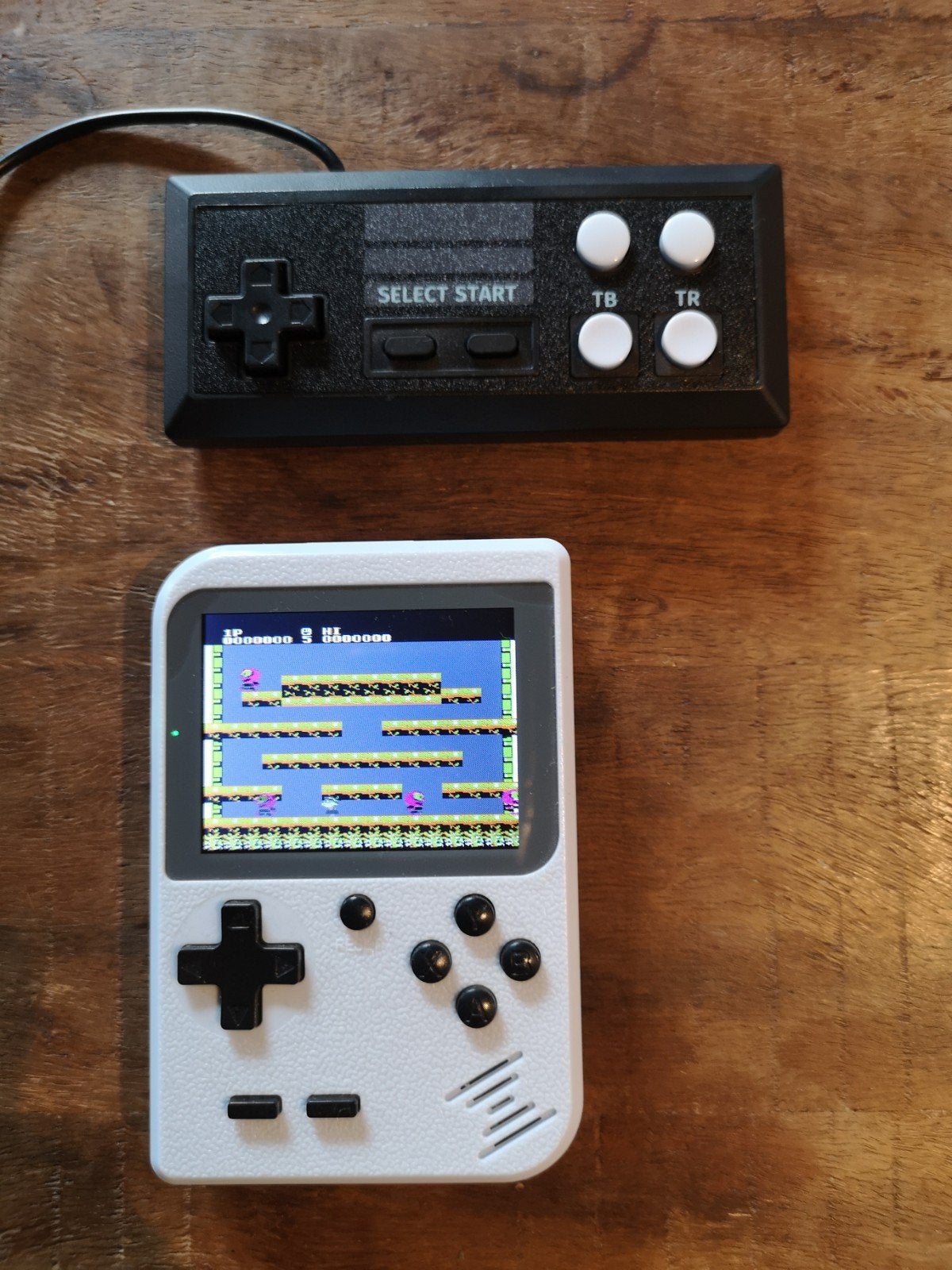 Retro Handheld Game Console (248-in-1) + Extra Controller, Ophalen of Verzenden