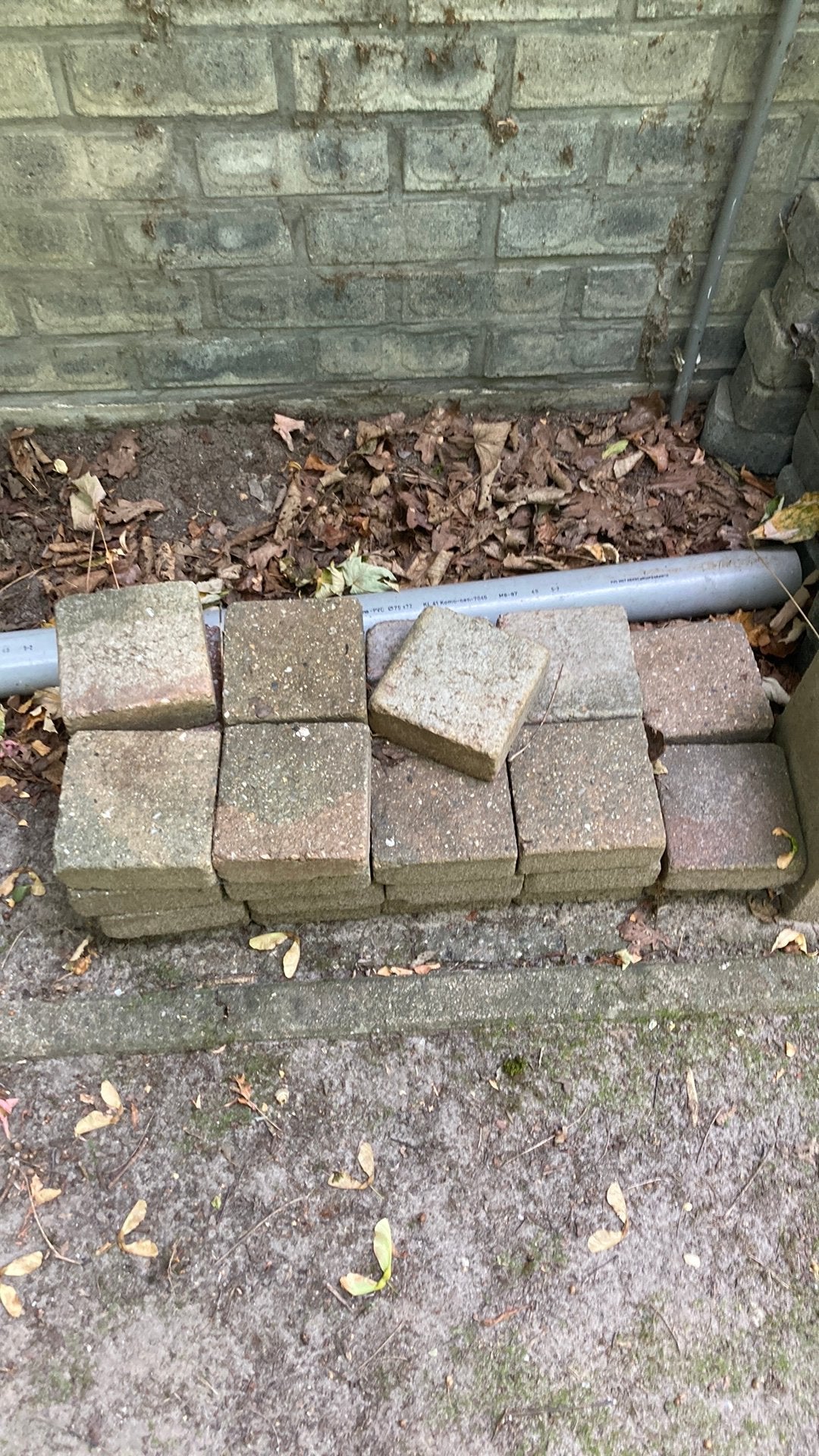 Terrastegels gratis afhalen, Tuin en Terras, Tegels en Klinkers, Ophalen, Zo goed als nieuw, Beton, Terrastegels