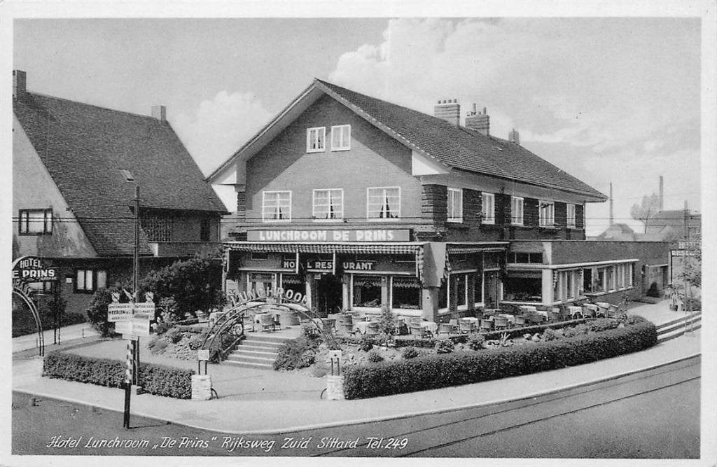 388-492-041 Sittard Hotel Lunchroom De Prins, Verzenden, Voor 1920, Limburg