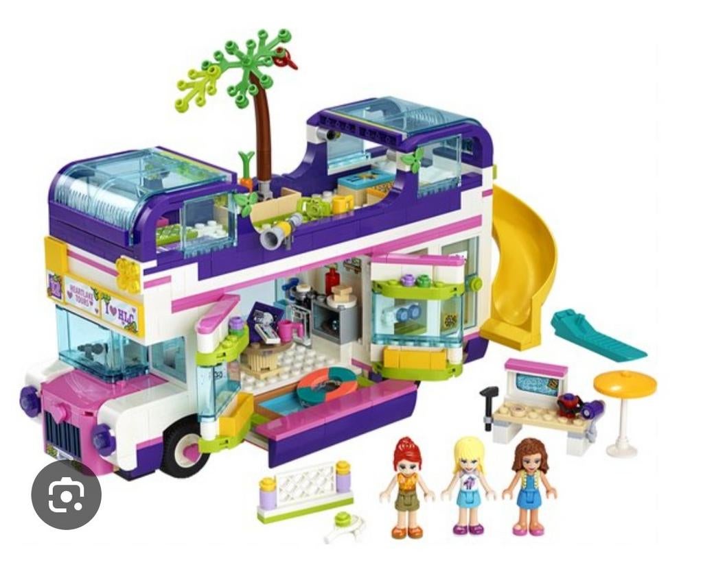 41395 Lego friends kampeerbus (gebruikt), Kinderen en Baby's, Speelgoed | Duplo en Lego, Gebruikt, Lego, Friends, Ophalen of Verzenden