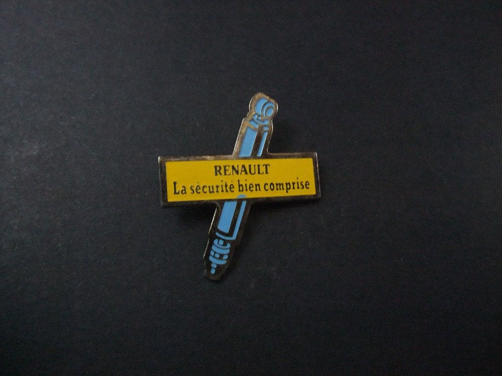 Renault  schokdemper, pin, Verzamelen, Ophalen of Verzenden, Gebruikt, Overige onderwerpen