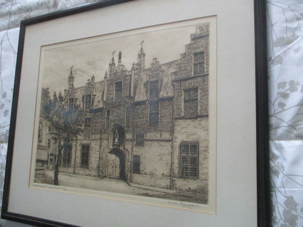 Schilderij / poster Het Markiezenhof, Ophalen