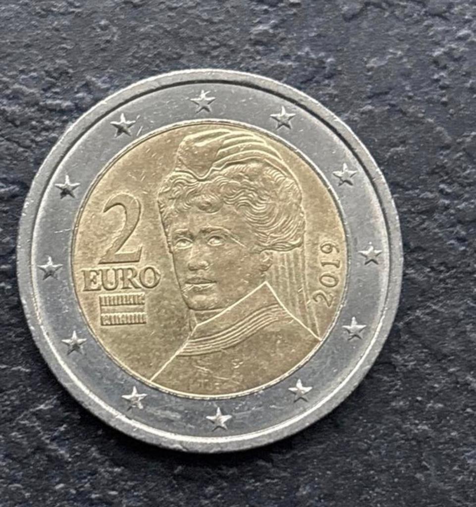 Oostenrijk 2 Euro munt 2002 Bertha von Suttner, Postzegels en Munten, Munten | Europa | Euromunten, Ophalen of Verzenden, Oostenrijk