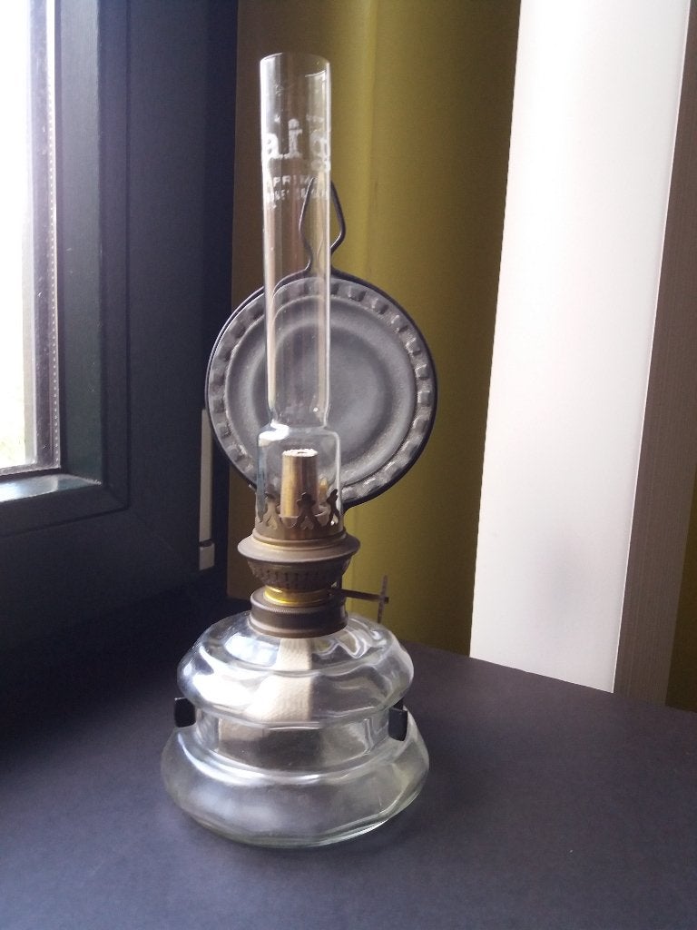 WAND OLIELAMP  - MUUR, Ophalen of Verzenden