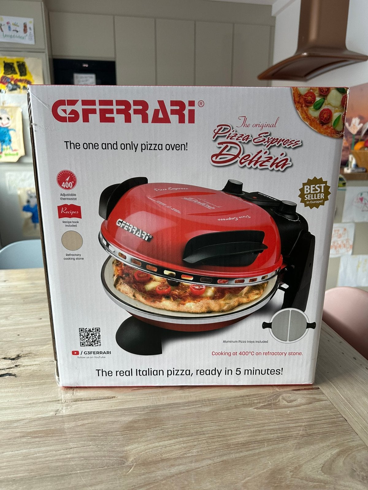 Pizzaoven G3 Ferrari nieuw in doos, Ophalen of Verzenden, Nieuw