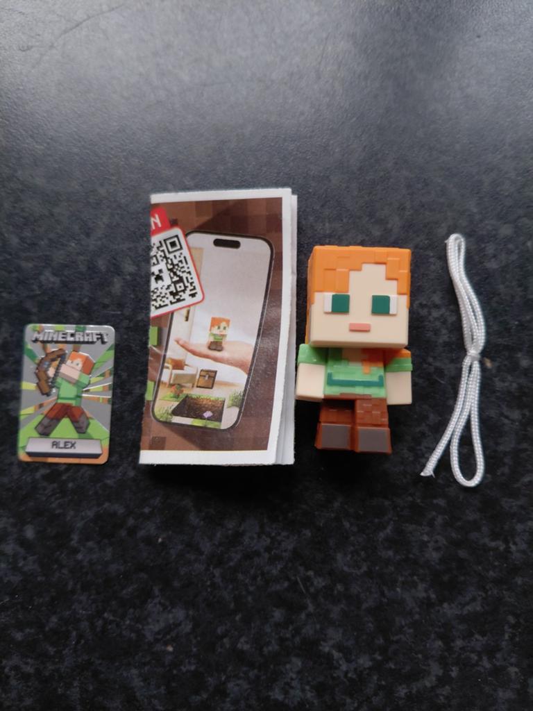 Kinderjoy minecraft Alex, Ophalen of Verzenden, Zo goed als nieuw