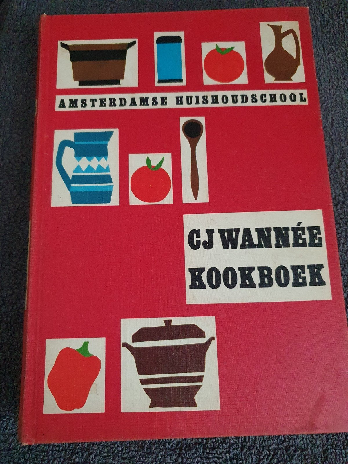 G.J. Wanné Kookboek - Amsterdamse Huishoudschool, Boeken, Gelezen, Voorgerechten en Soepen, Ophalen of Verzenden, G.J. Wanné