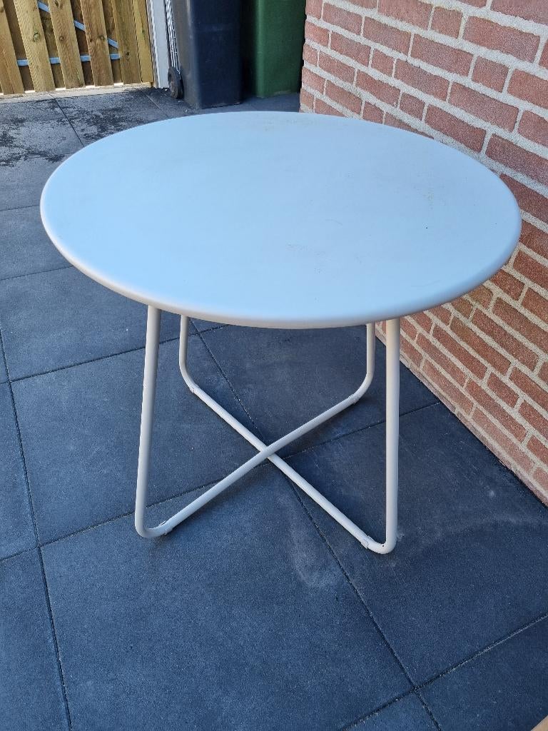 Tuintafeltje, Ophalen, Nieuw, Rond, Metaal