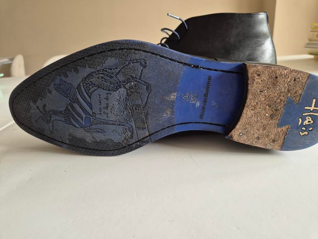 Heren schoenen, Kleding | Heren, Schoenen, Zwart, Floris van Bommel, Ophalen of Verzenden, Zo goed als nieuw