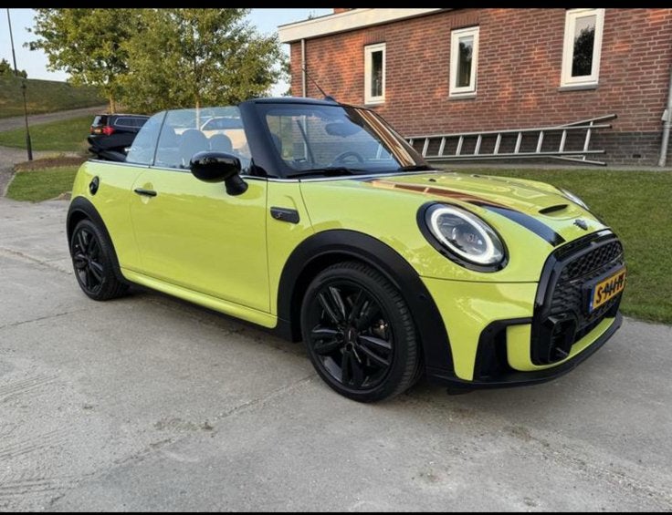 Te koop mini cabriolet 2.0 automaat Rockingham GT edition, Auto's, 1998 cc, Zwart, 4 cilinders, Cabriolet