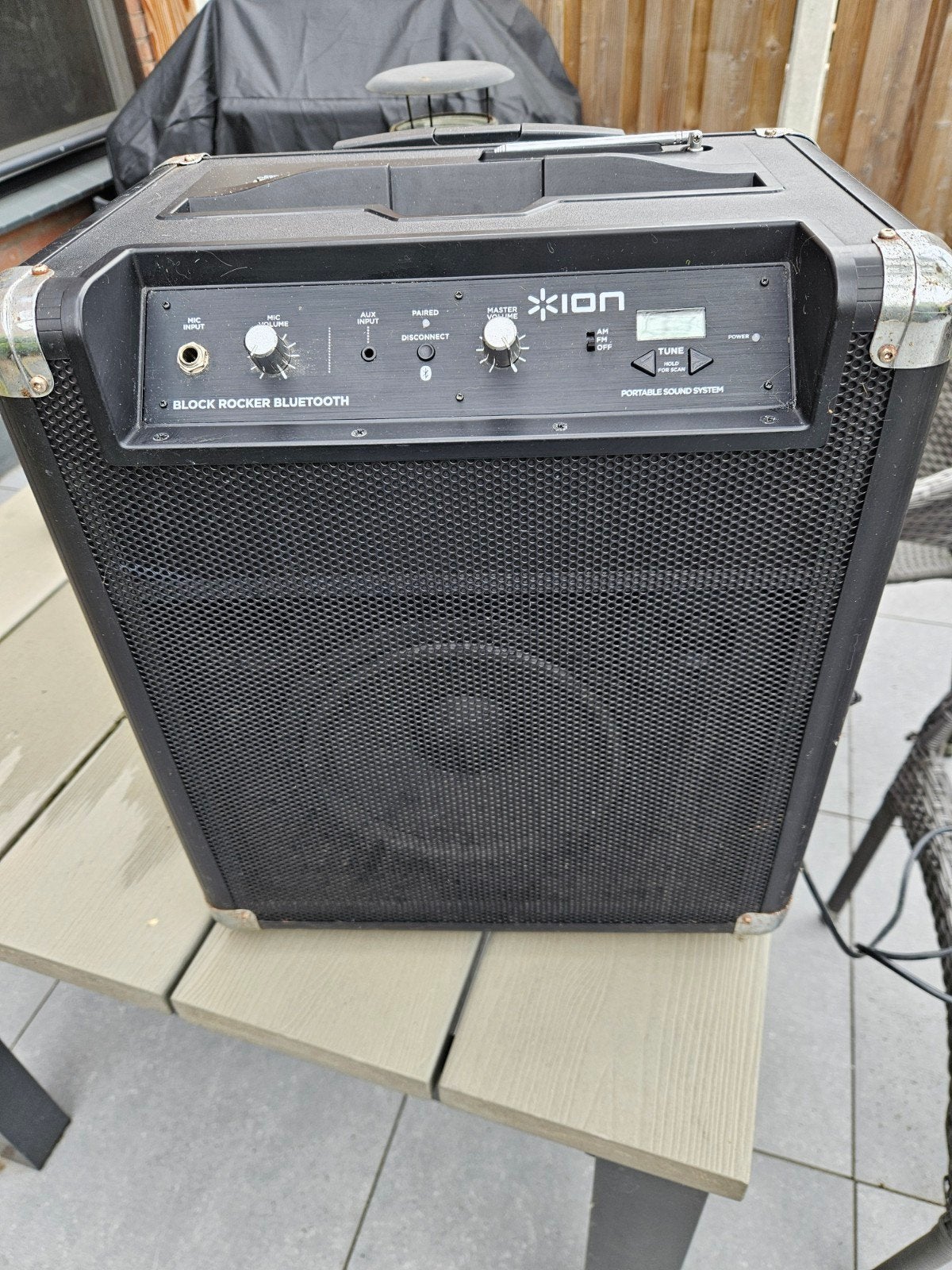 ION Block Rocker Bluetooth Draagbare Geluidsinstallatie, Overige merken, Gebruikt, Overige typen, Ophalen of Verzenden