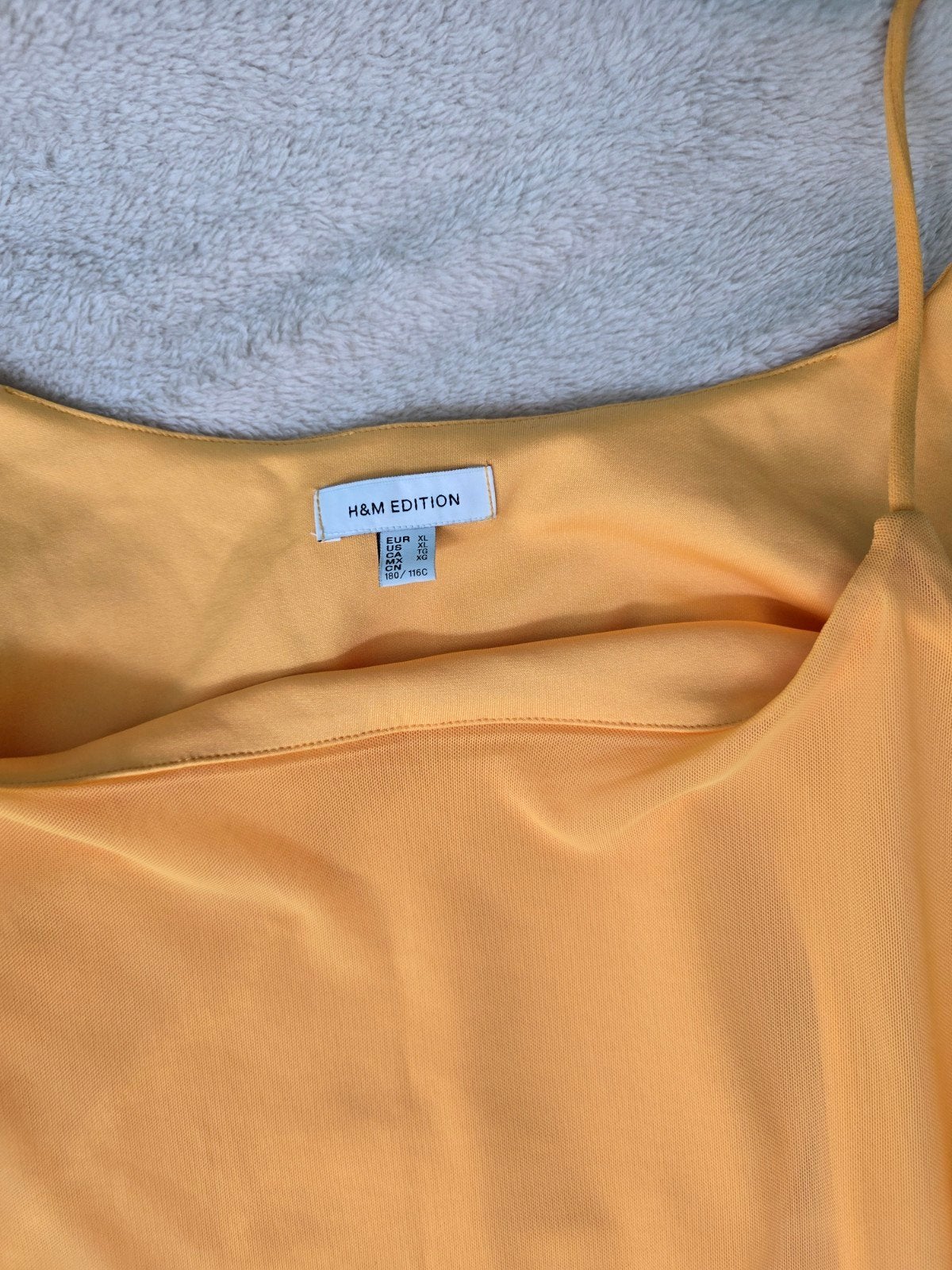 Mooie gele zomerjurk H&M - Maat XL - Nooit gedragen, H&M, Geel, Maat 46/48 (XL) of groter, Nieuw
