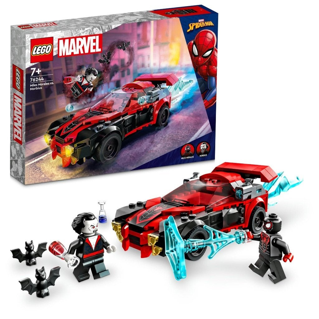 76244 LEGO Marvel: Miles Morales vs. Morbius -Nieuw in doos, Marvel, Lego, Nieuw, Ophalen of Verzenden