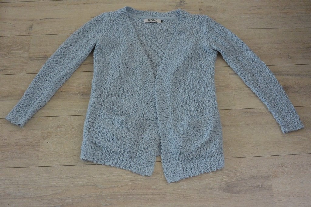 Only - Lichtblauw vest - S, Only, Blauw, Ophalen of Verzenden, Zo goed als nieuw