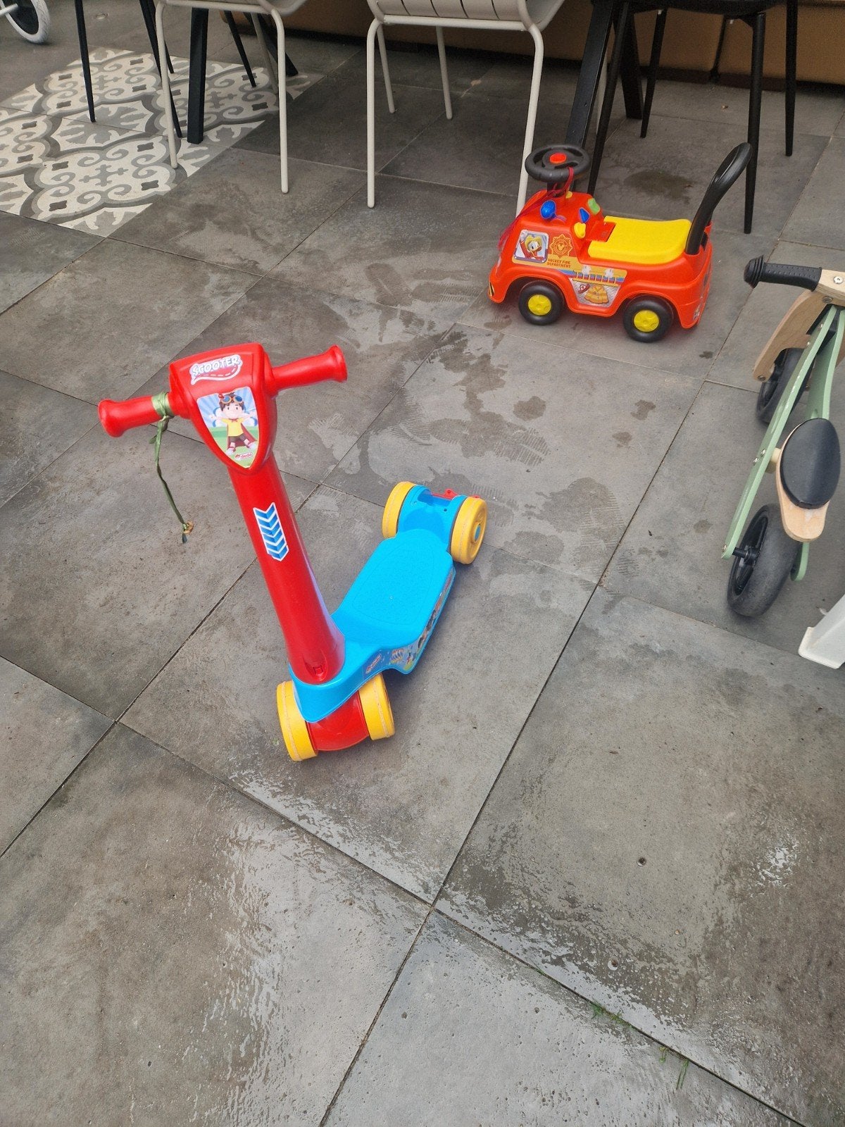 step fiets duw auto, Ophalen of Verzenden, Gebruikt