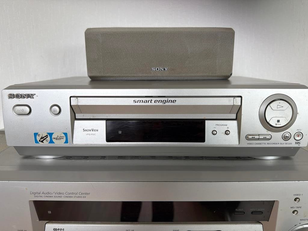 Sony Smart Engine VHS Recorder SLV-SE220 - Voor de VHS-liefh, Ophalen of Verzenden, Zo goed als nieuw