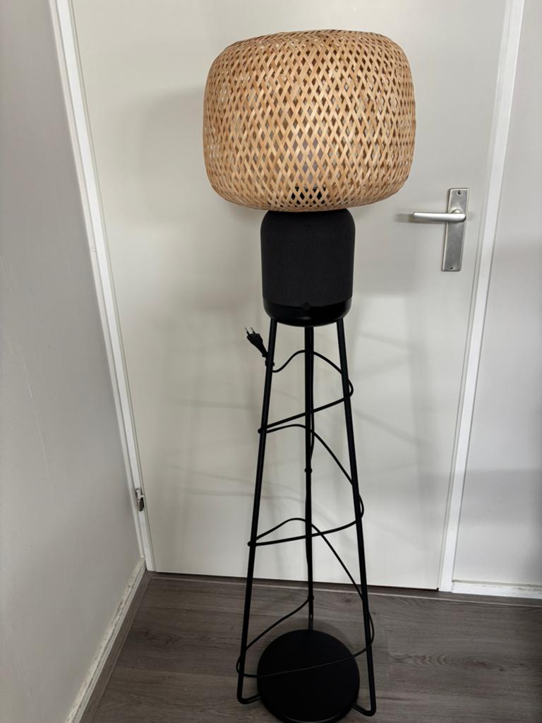 Ikea symfonisk vloerlamp, Ophalen, Zo goed als nieuw, 150 tot 200 cm