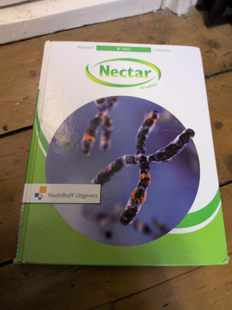 Nectar Biologie 6 VWO Leerboek 3e editie Noordhoff, Boeken, Ophalen of Verzenden, Gelezen, VWO, Biologie