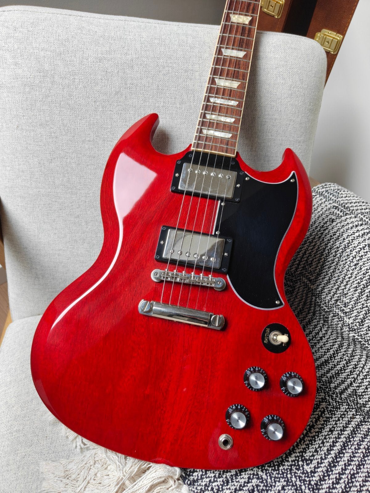 Gibson SG Standard '61 - Zo goed als nieuw, Ophalen, Zo goed als nieuw, Solid body, Gibson