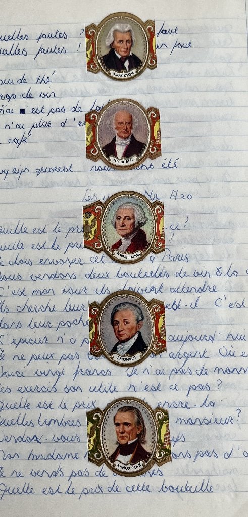 Verzameling van 105 vintage sigarenbandjes jaren '60, Ophalen of Verzenden, Gebruikt, Sigarenbandjes