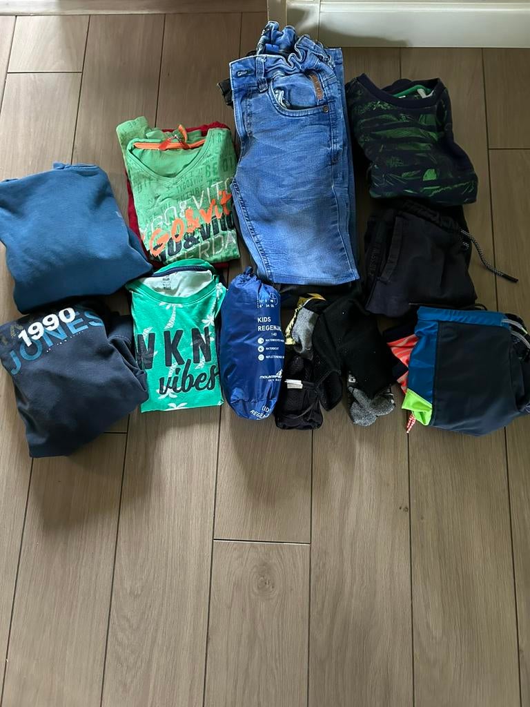 kledingpakket jongen maat 134-146, Ophalen of Verzenden, Gebruikt, Maat 134