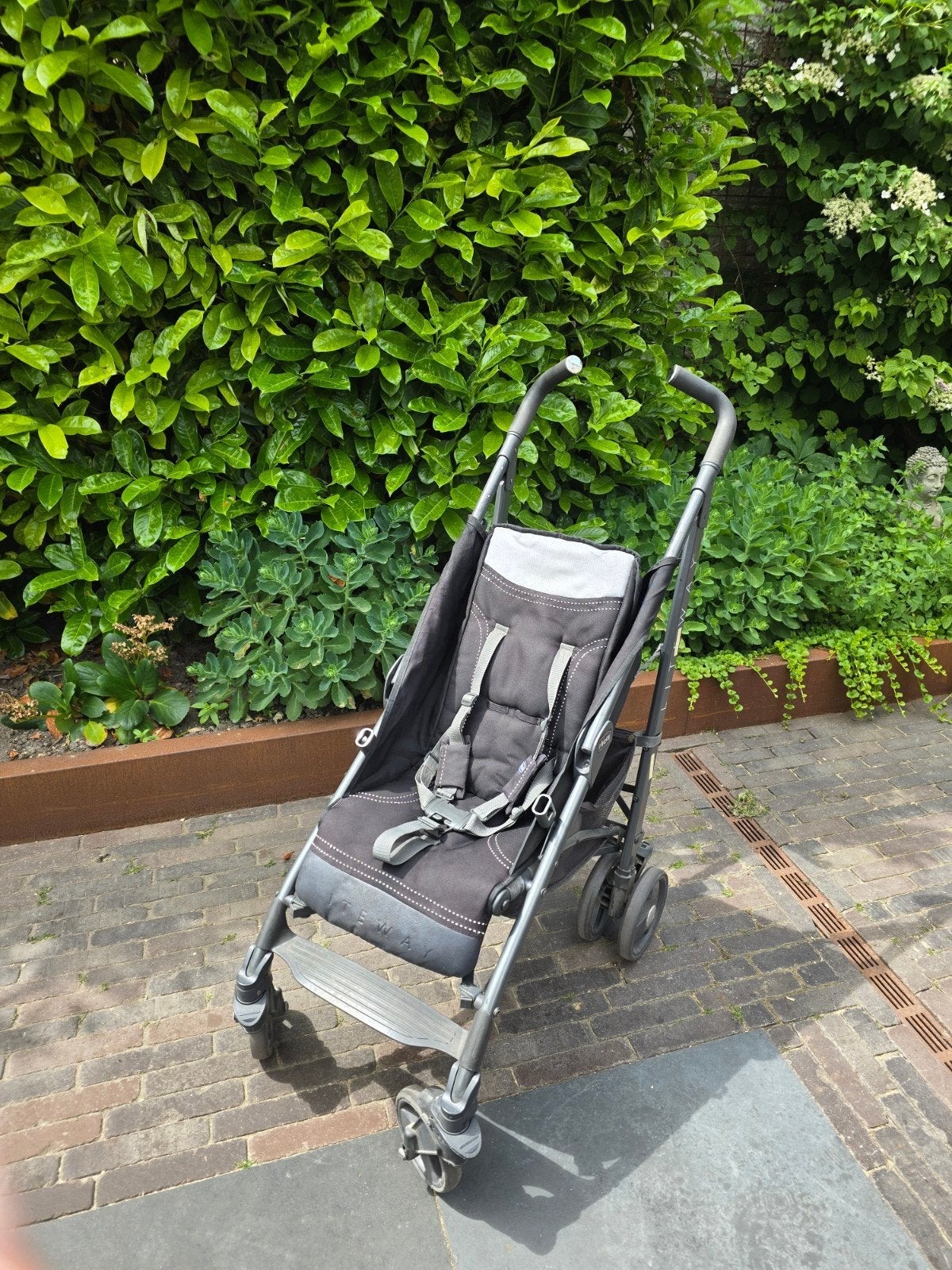Chico Liteway buggy - zwart, verstelbaar, inklapbaar, Ophalen, Gebruikt, Kinderwagen, Overige merken