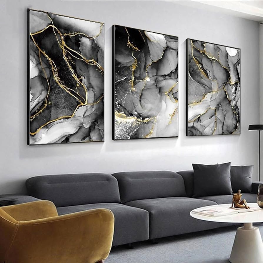 3 luik canvas prints 60 x 90 cm exclusief lijst nieuw op rol, Nieuw, Ophalen of Verzenden, Print, 75 – 100