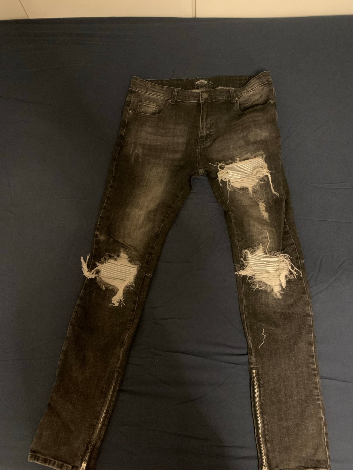 Rivero broek maat 34, Ophalen of Verzenden, Gedragen, Zwart, W33 - W34 (confectie 48/50)