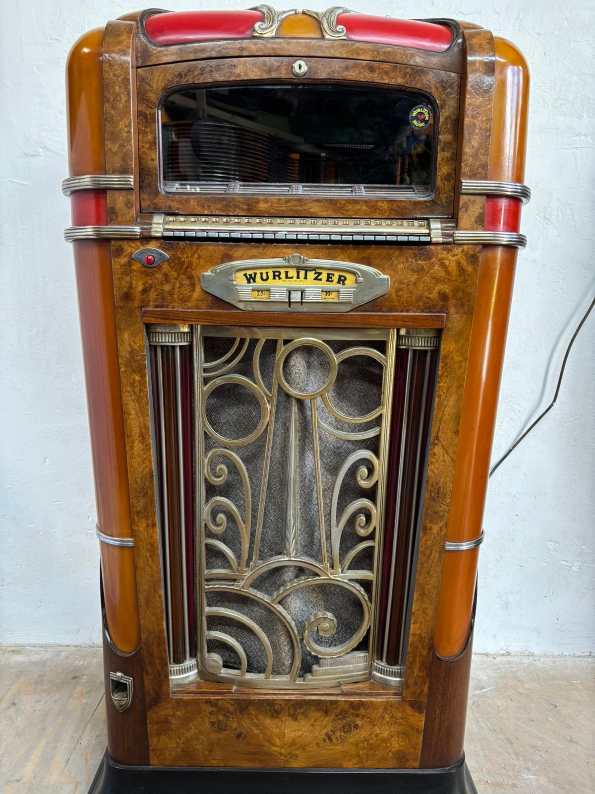 Wulitzer 700A Jukebox, Ophalen, Gebruikt, Voor 1950, Wurlitzer