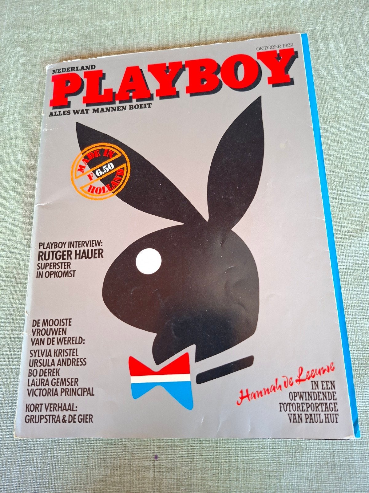 Playboy 2x proefdruk 1982. 1e nr. Nederland + 7 nrs 1983., Verzenden, Zo goed als nieuw