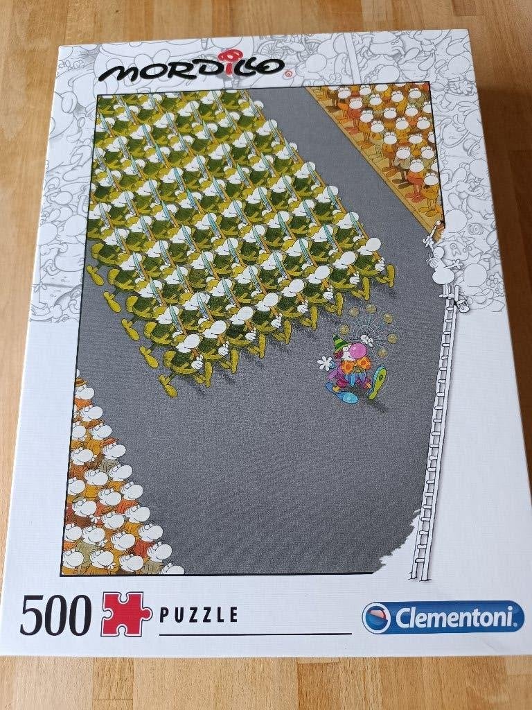500 stukjes Clementoni legpuzzel, Ophalen of Verzenden, 500 t/m 1500 stukjes, Zo goed als nieuw, Legpuzzel